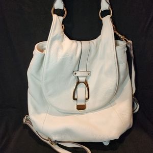 Leather G.I.L.I. Convertible backpack